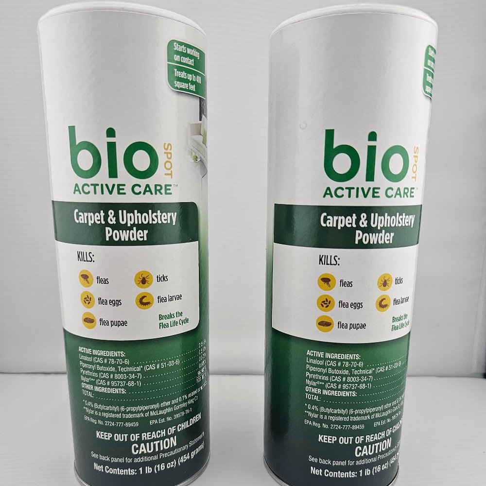 io SPOT Active Care Carpet & Upholstery Powder 1 lb (Pack Of 2)